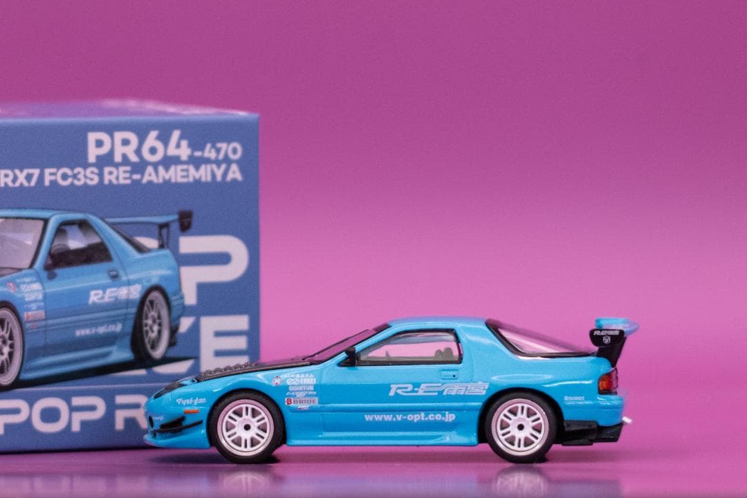 TAS2026 RE雨宮 POPRACE 3台(FC/FD/RX8) バッグ付