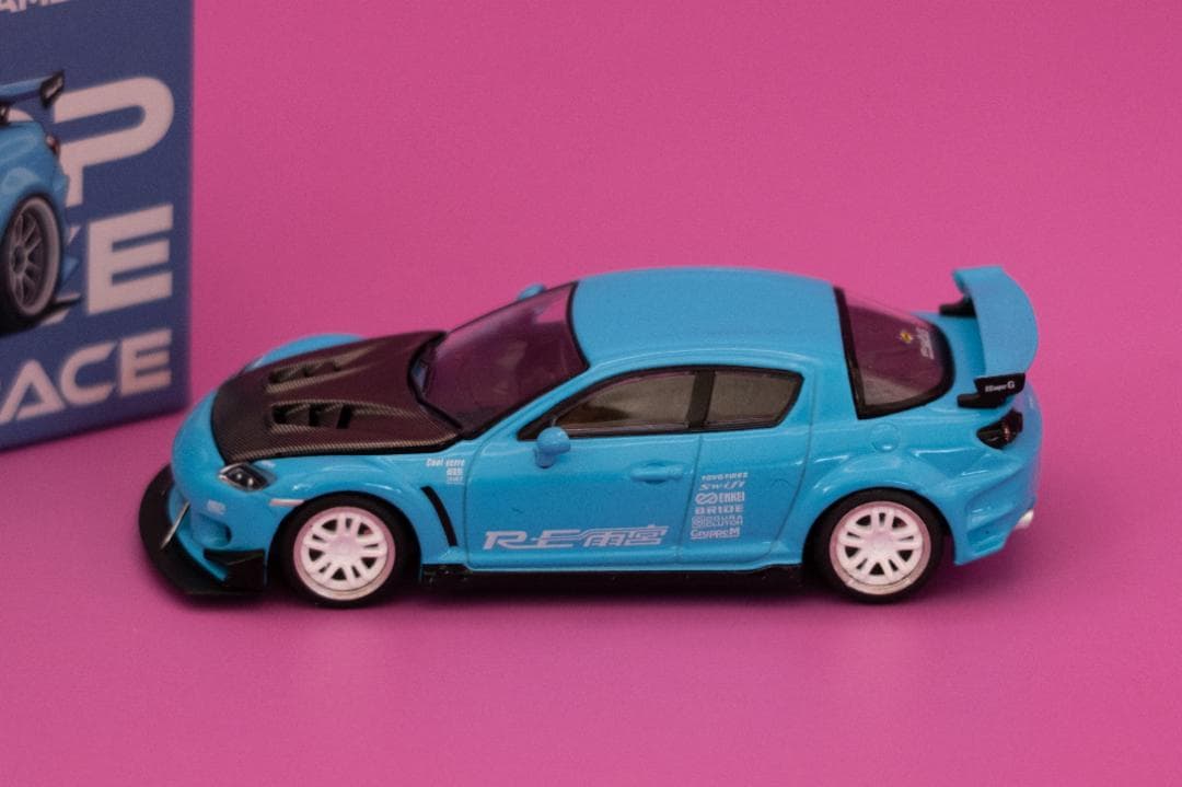 TAS2026 RE雨宮 POPRACE 3台(FC/FD/RX8) バッグ付