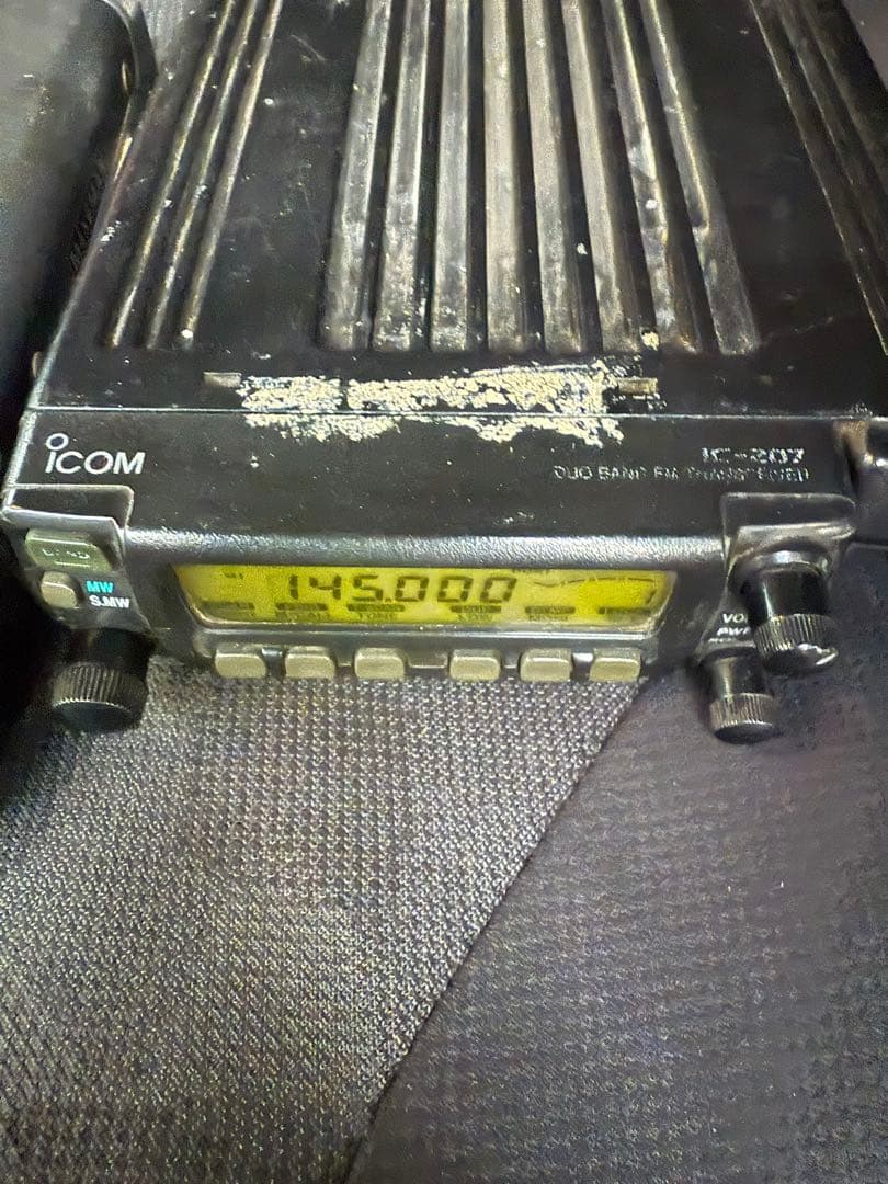 ft-7800 IC-207 本体2個　ALINCO EMS-78 2個