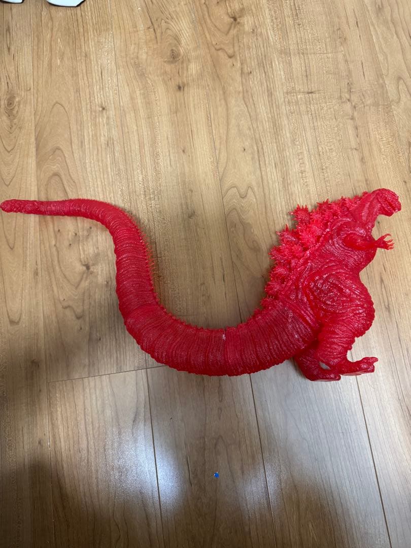 【完成品】東宝大怪獣シリーズ完全受注生産限定\"シンゴジラレッドクリアVer\"