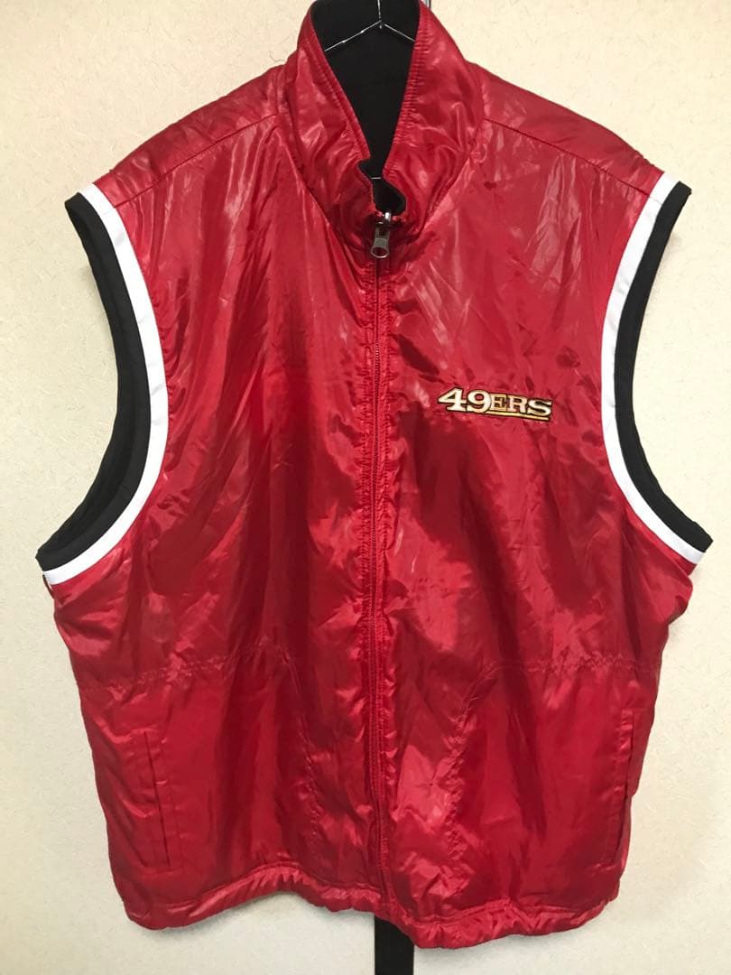 NFL サンフランシスコ49ers フード付きジャケット XL