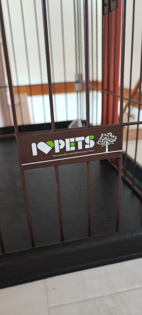 ★美品 PITS 木製 2段式キャットケージ ハンモック付き