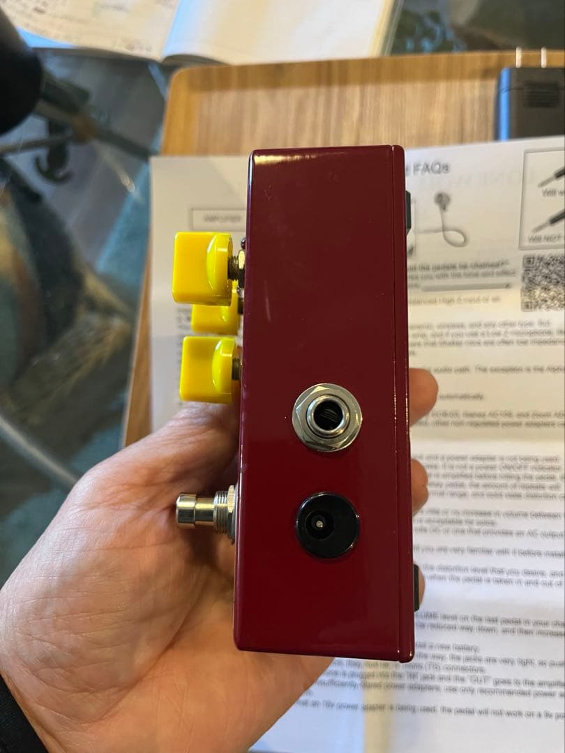 ローンウルフ　ハープブレイク(DC9Vアダプター付き)ブルースハープエフェクター