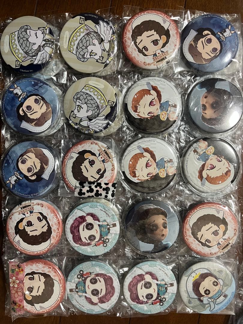【2/6まで限定出品&値下げ中】第五人格　缶バッジ　まとめ売り　医師