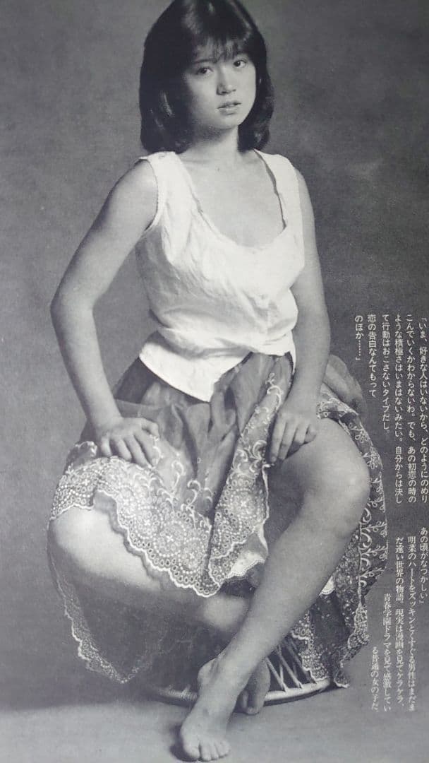 中森明菜　1982年〜1986年 大量　切り抜き　ファイル　2冊　120P