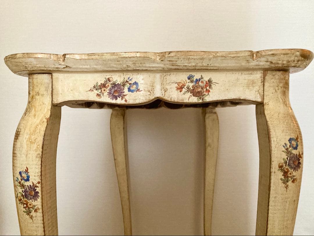 ITALYヴィンテージflorentineフローレンタイン家具ネストテーブル難有