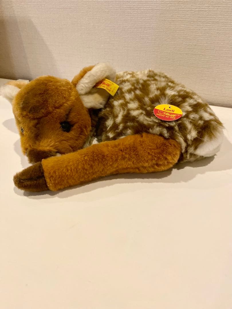 ビンテージ　シュタイフ　子鹿ぬいぐるみ