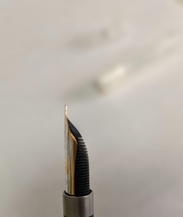 〇ペリカン M1000用 18C 750 M　交換用ペン先　ジャンク