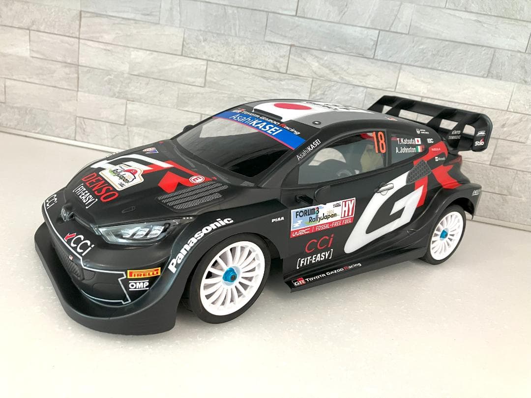 【any4382538w478b】タミヤRCボディ　ヤリス　WRC2024
