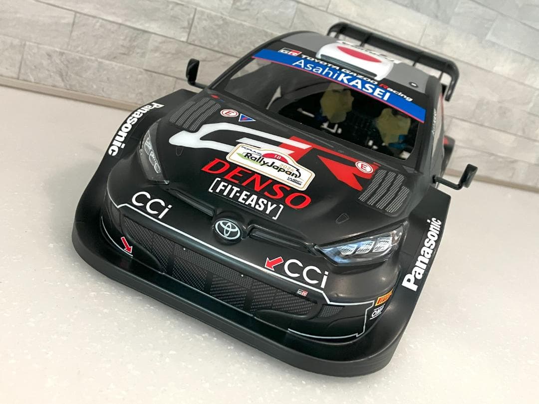 【any4382538w478b】タミヤRCボディ　ヤリス　WRC2024