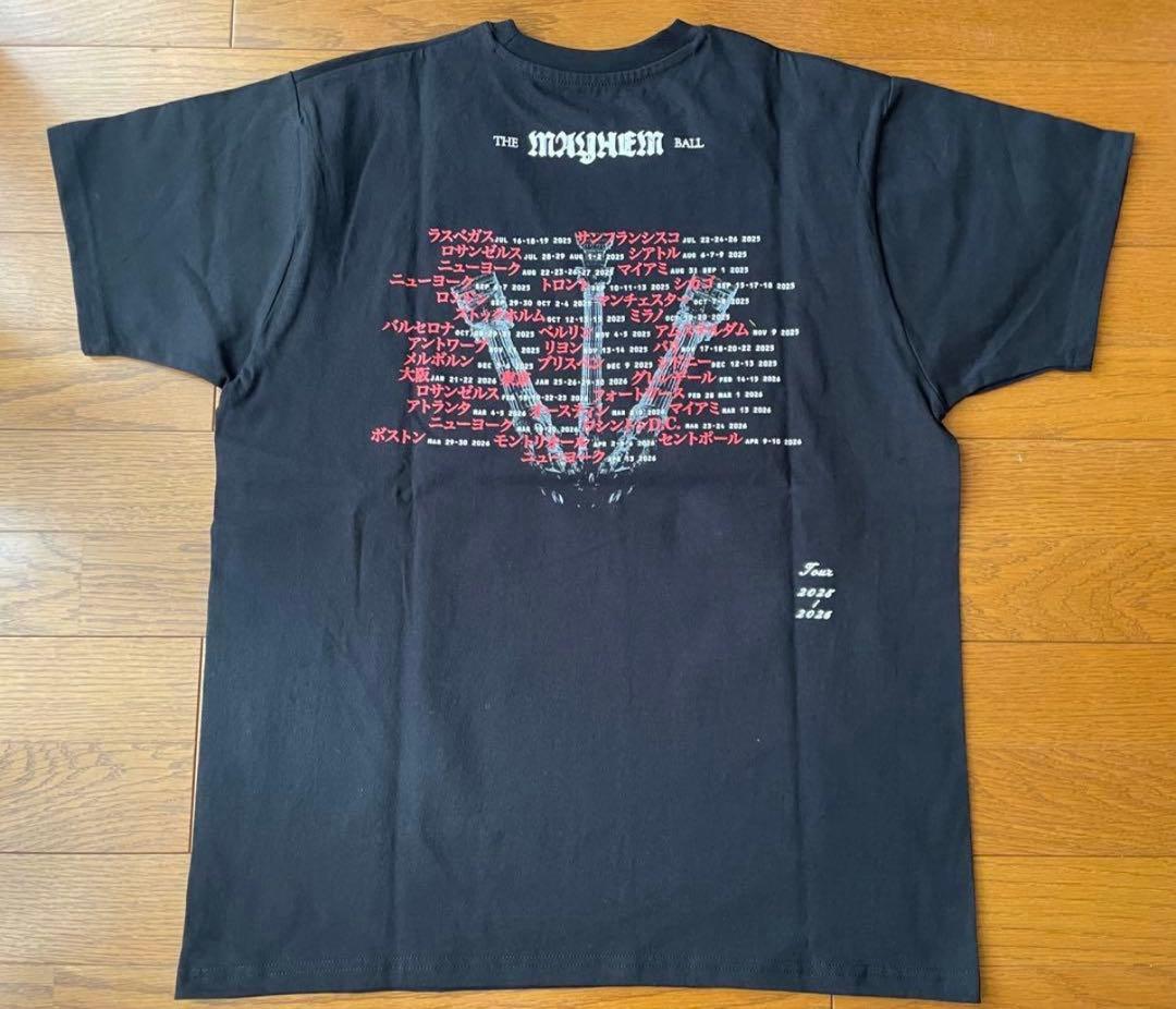 【即日発送】レディーガガ　踊るか　死ぬか　ツアーTシャツ　S