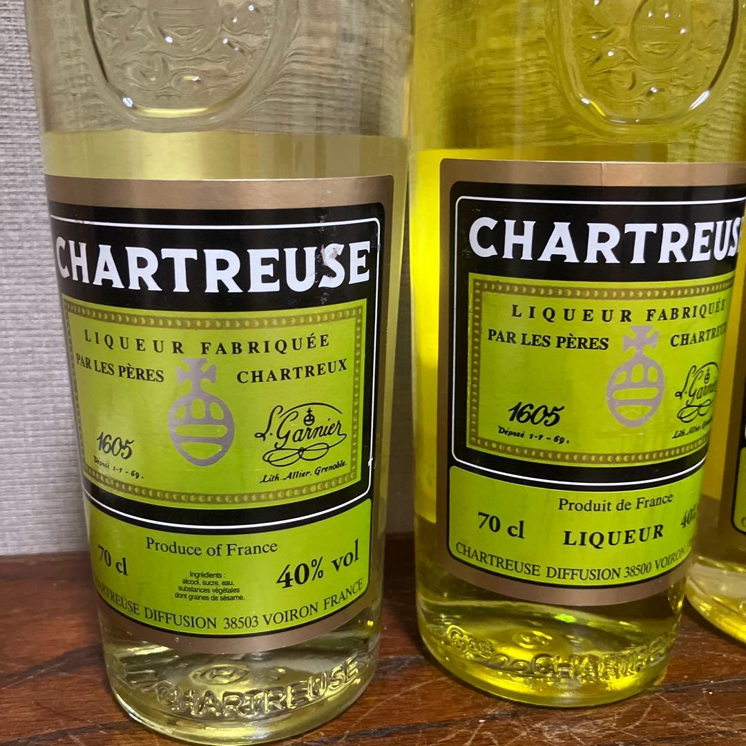 シャルトリューズ ジョーヌ700ml 40% 3本