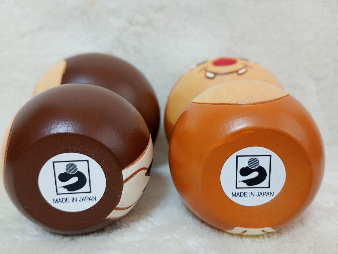 チップとデール　こけし　ディズニーストア