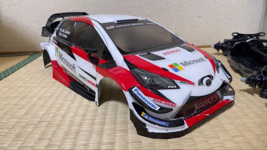 タミヤ 1/10 tt-02 ヤリス セット