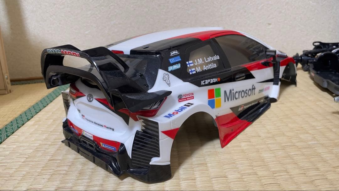 タミヤ 1/10 tt-02 ヤリス セット