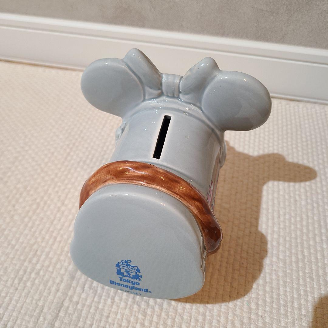 ディズニーランド　トゥーンタウン　ミニーの家　ポスト型　貯金箱　ミニーちゃん