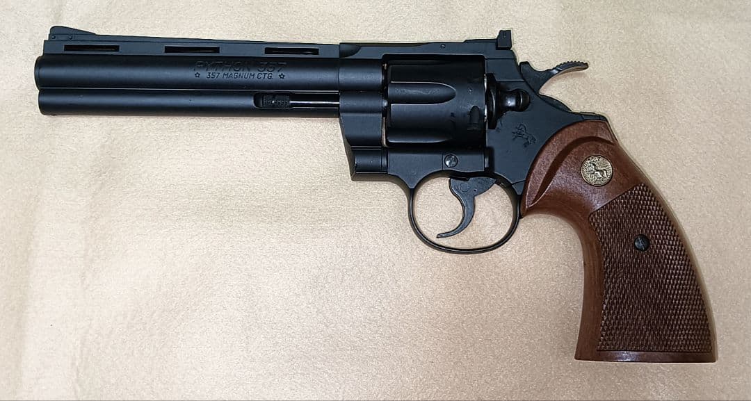東京マルイ コルトパイソン .357mag 6インチ ガスガン 現状品