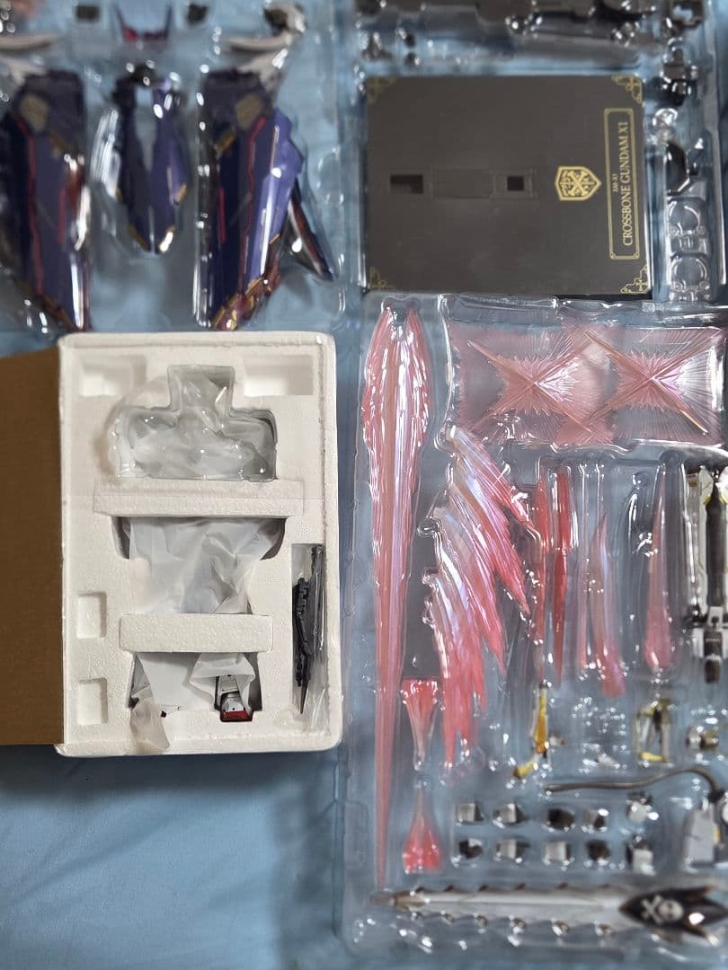 開封品　輸送箱つき　L BUILDクロスボーン・ガンダムX1ハーフクロス