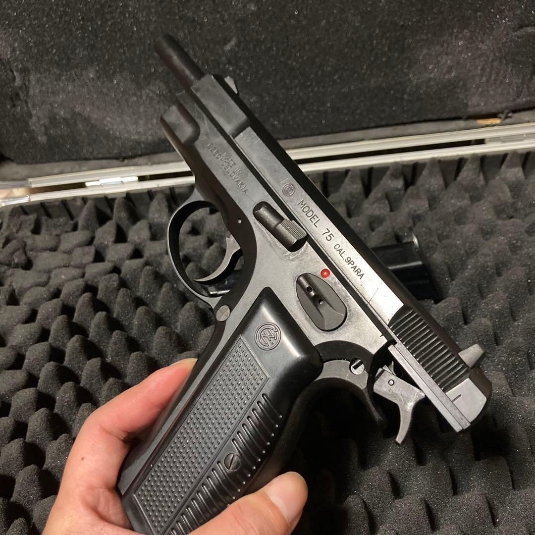 マルシン ガスブロ 排莢式 cz75 美品 現行ABSモデル