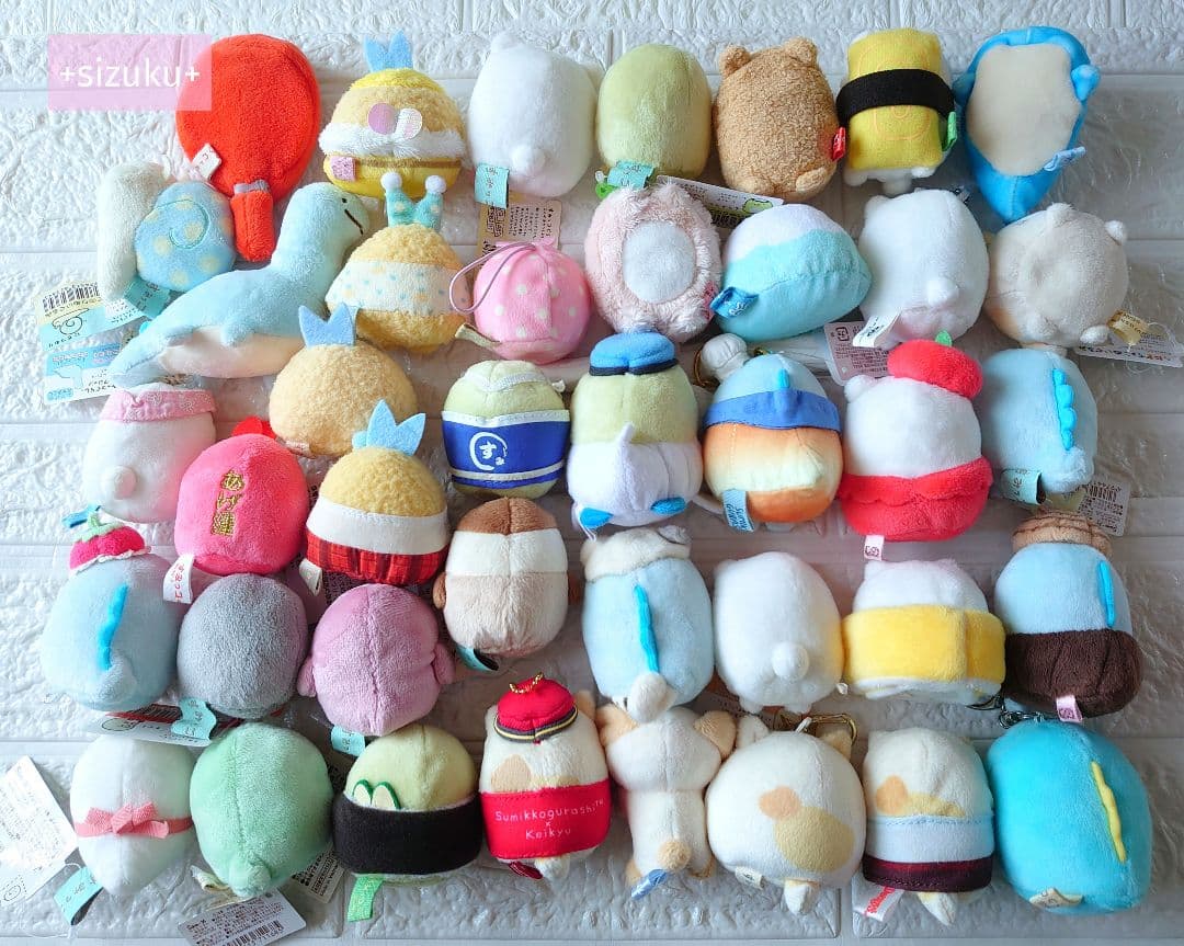 【新品〜美品・40体】すみっコぐらし てのりぬいぐるみ まとめ売り