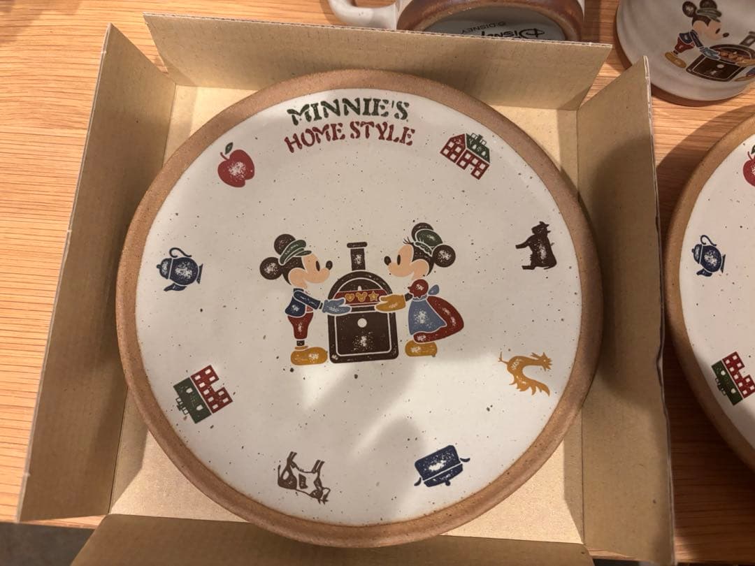 希少　レア　ディズニー　シー　ミニー　ホームスタイル　オープン　食器　コップ　皿