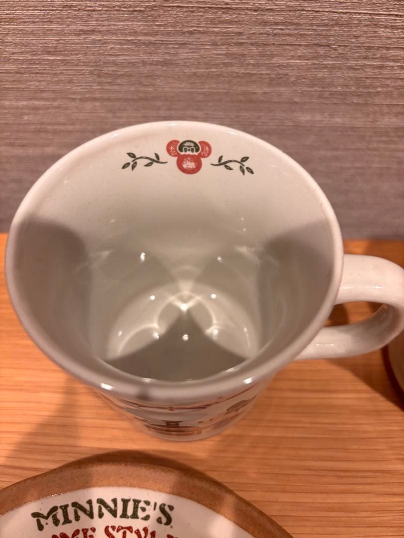 希少　レア　ディズニー　シー　ミニー　ホームスタイル　オープン　食器　コップ　皿