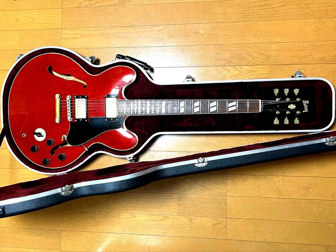 ★月末特価 超激レア ステレオ ビンテージ BURNY ES-345 SKB