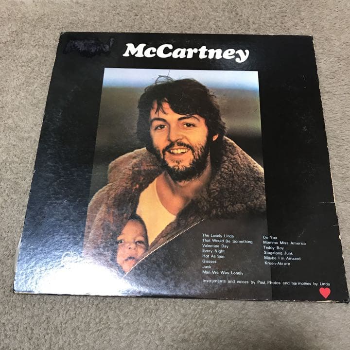 McCartney ビートルズ　LP アナログレコード