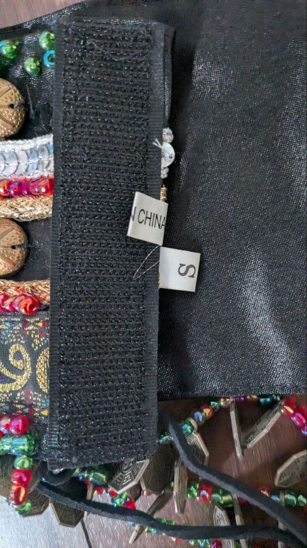 ベリーダンス トライバル衣装 ブラベルトセット