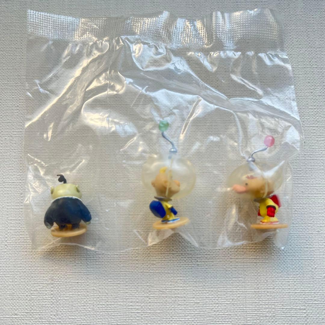 希少 食玩 オリマー＆ルーイ＆社長セット「ピクミン2 コレクションフィギュア3