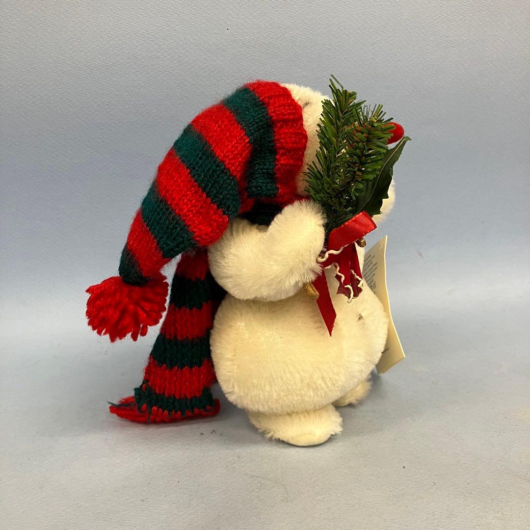 シュタイフ　クリスマス スノーマン ぬいぐるみ 2001