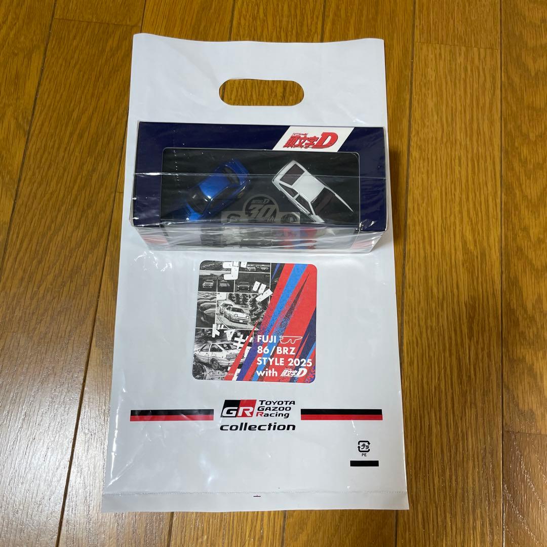 頭文字D 30th トレノ&インプレッサ富士スピードウェイ1500台限定おまけ付