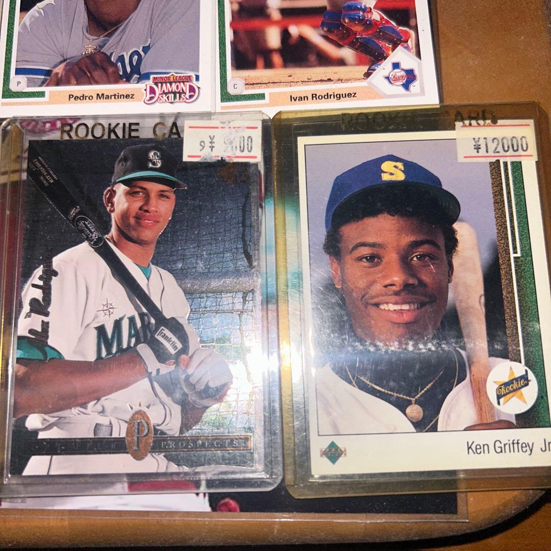 Ａ．ROD、ケングリフィーJR、バリーボンズ含むルーキーカード等含む7枚セット