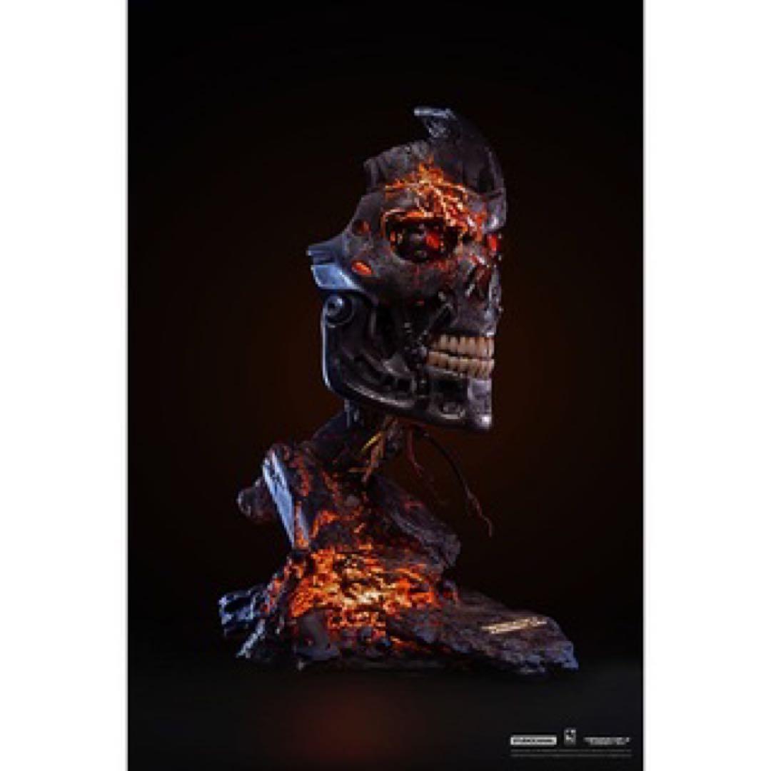 ターミネーター2 T-800 エンドスケルトン アートマスク バトルダメージ