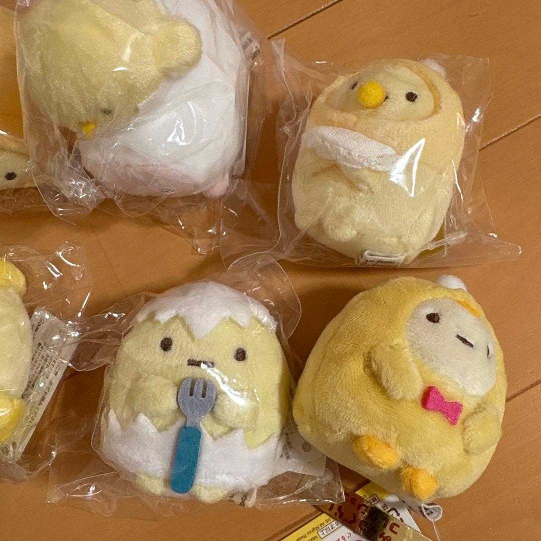 すみっコぐらし　たぴよこ　てのりぬいぐるみ　レア　ミミエボン