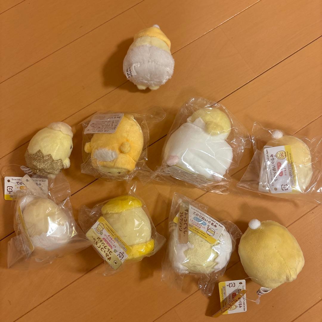 すみっコぐらし　たぴよこ　てのりぬいぐるみ　レア　ミミエボン