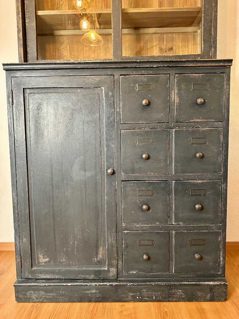 クラッシュゲート knot antiques ジョーカーキャビネット 上下セット