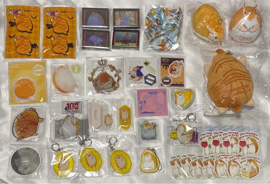 吸血鬼すぐ死ぬ　吸死　全サ　缶バッジ　アクスタ　ジョン　貯金箱　パンケーキ