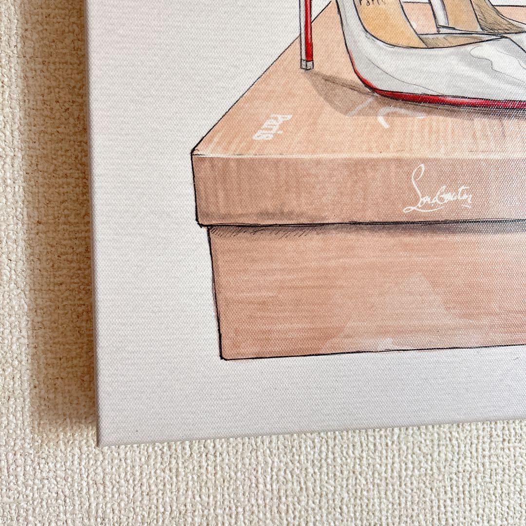 本日限定価格！美品　オリバーガル ルブタン ヒール 絵画 インテリア