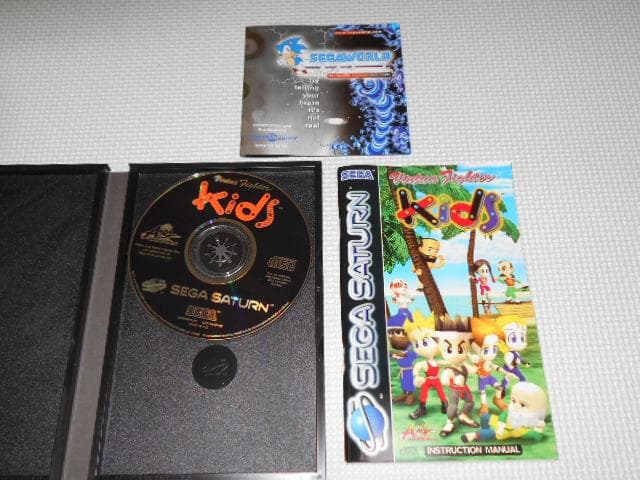 SS★VIRTUA FIGHTER kids 海外版 EU版 セガサターン