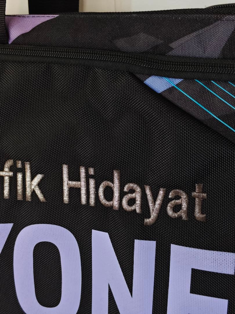 YONEX Taufik選手限定特注トーナメントバッグ 代表支給品トナミ NTT
