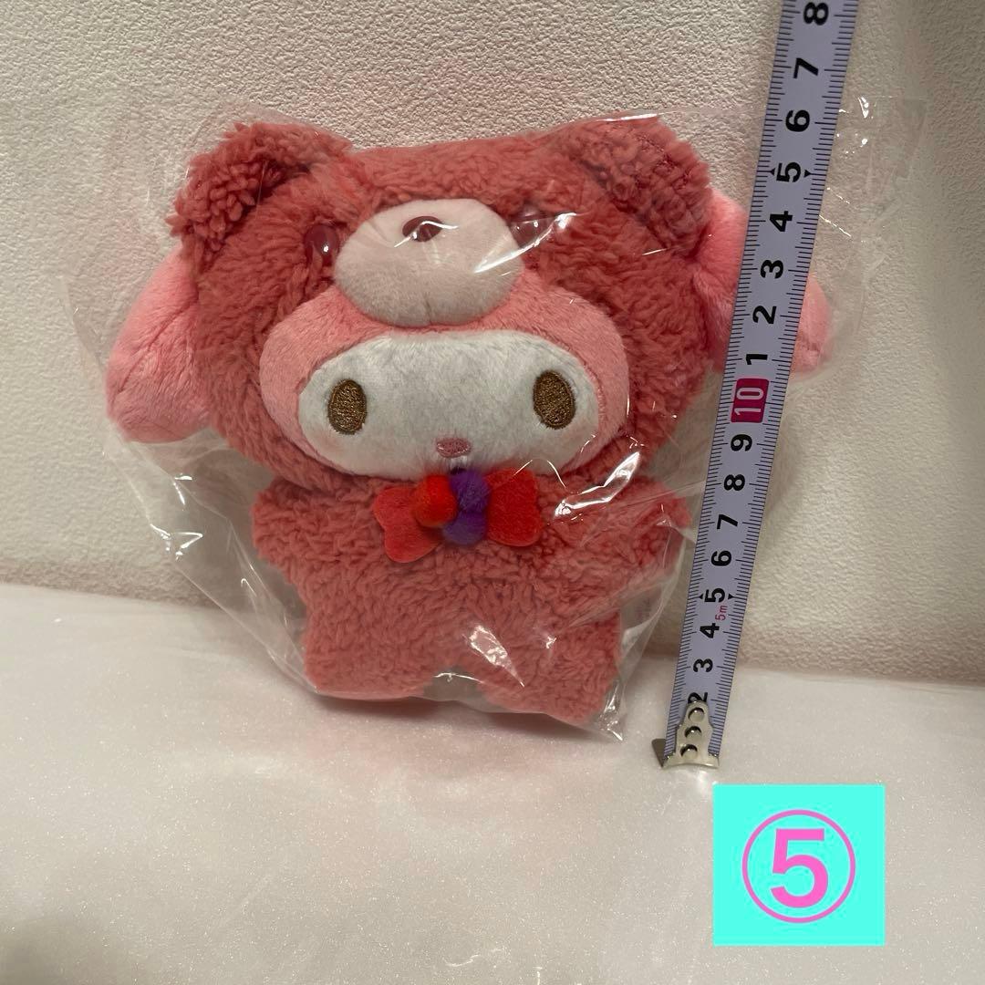 サンリオSanrioマイメロディぬいぐるみマスコット6個セットまとめ売り