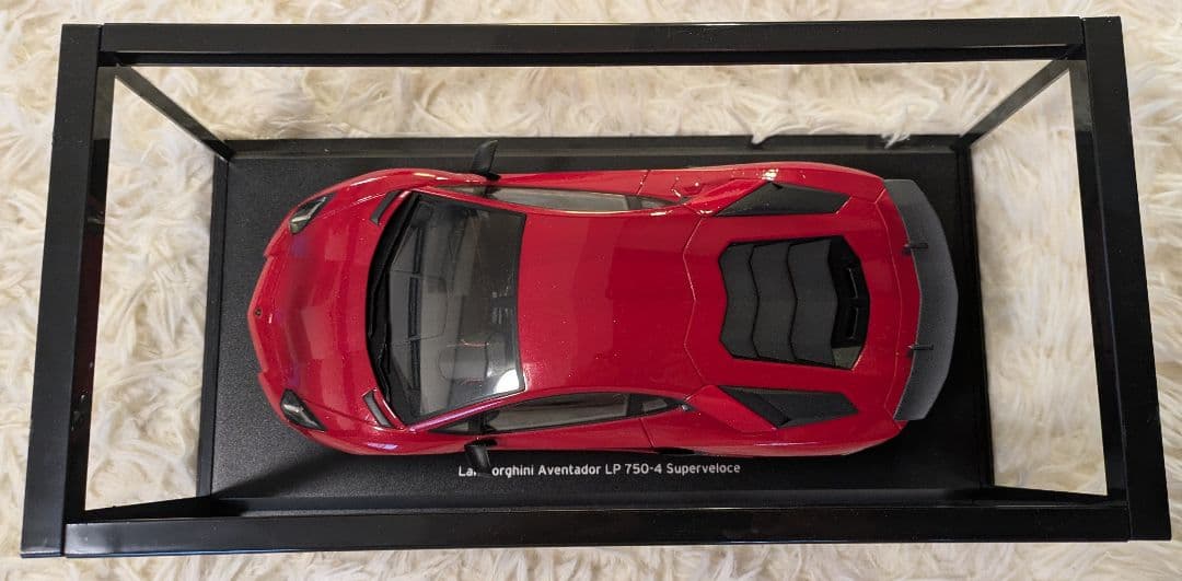 【美品】アヴェンタドールLP750-4スーパーヴェローチェ レッド1/18