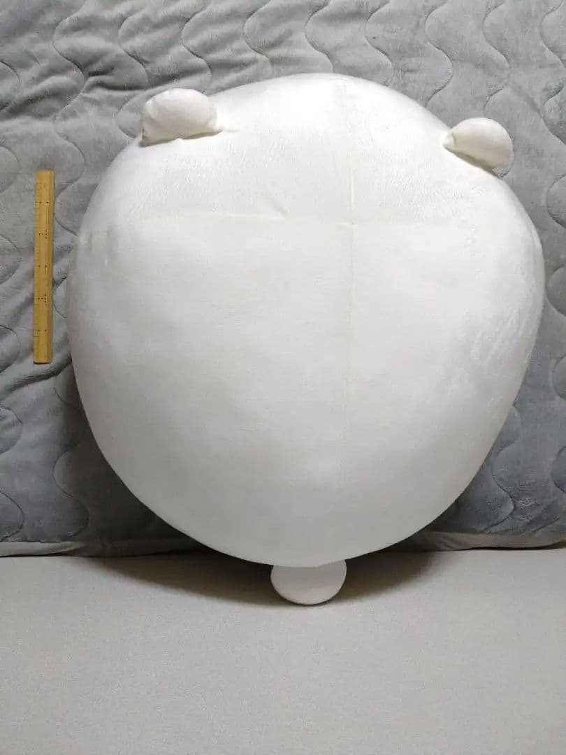 【受注生産・完売品】特大 スーパーもーちもち大福クッション しろくま