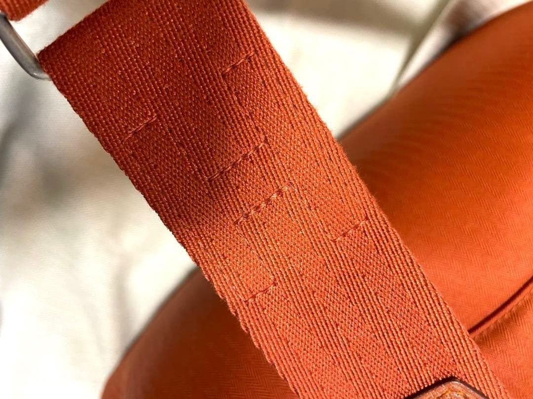 美品HERMESエルメスサックシアンボストンショルダー犬ドッグ用キャリーバッグ