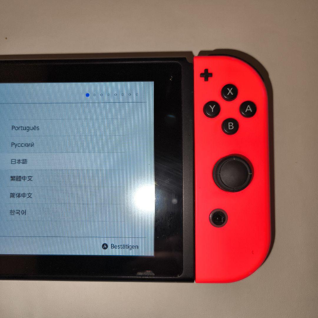 【ジャンク品】Nintendo Switch 本体 青/赤Joy-Con
