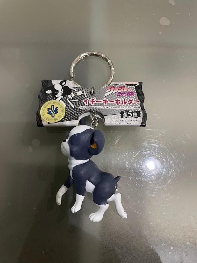 新品`ジョジョの奇妙な冒険　イギー　キーホルダー 全５種　セット