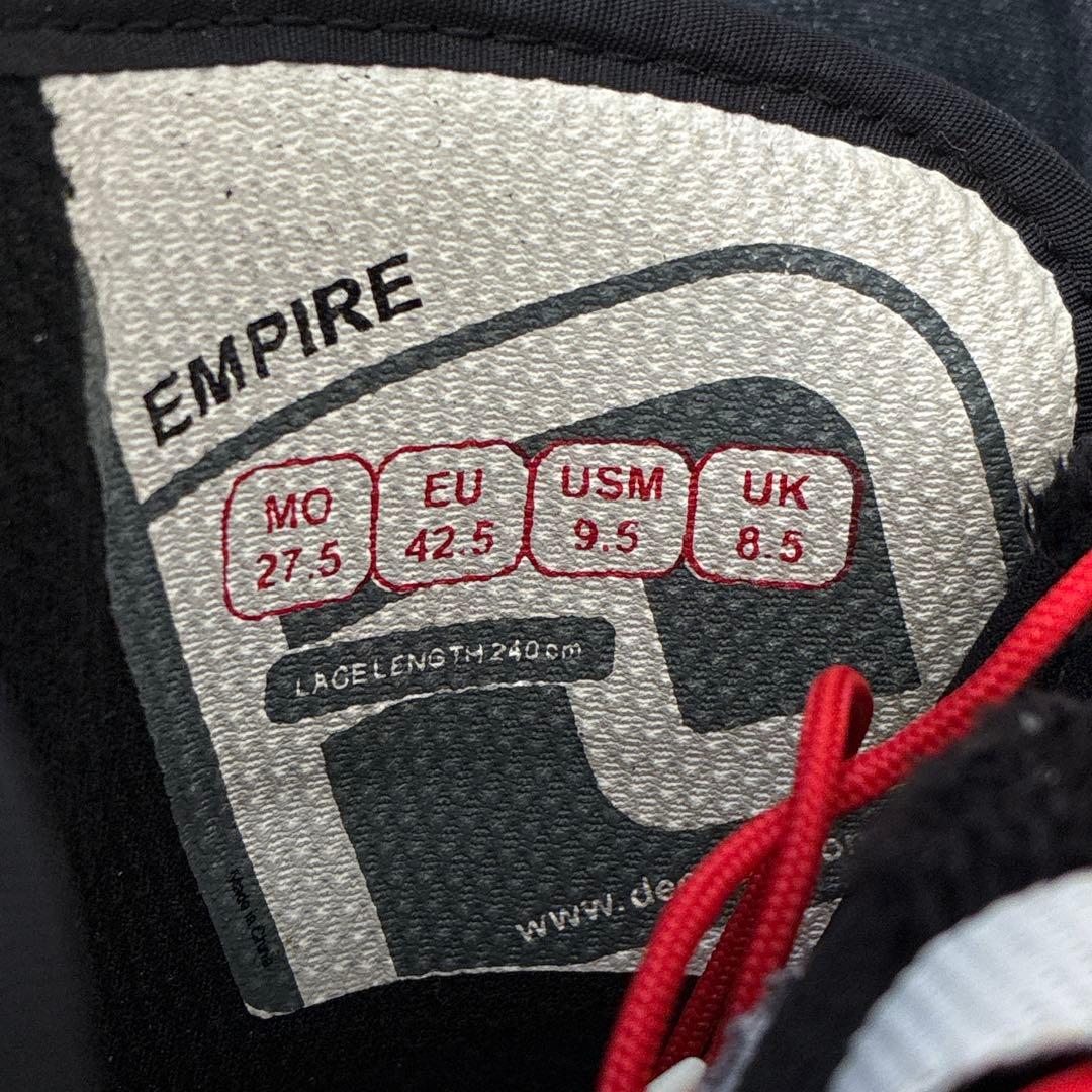 DEELUXE(ディーラックス)empire／27.5cm／本革 ブラック