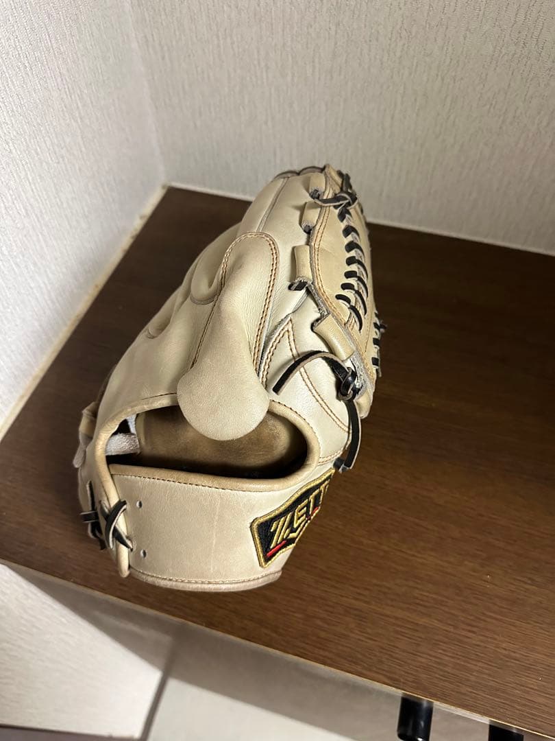 ZETT キャメル色 一般軟式グローブ