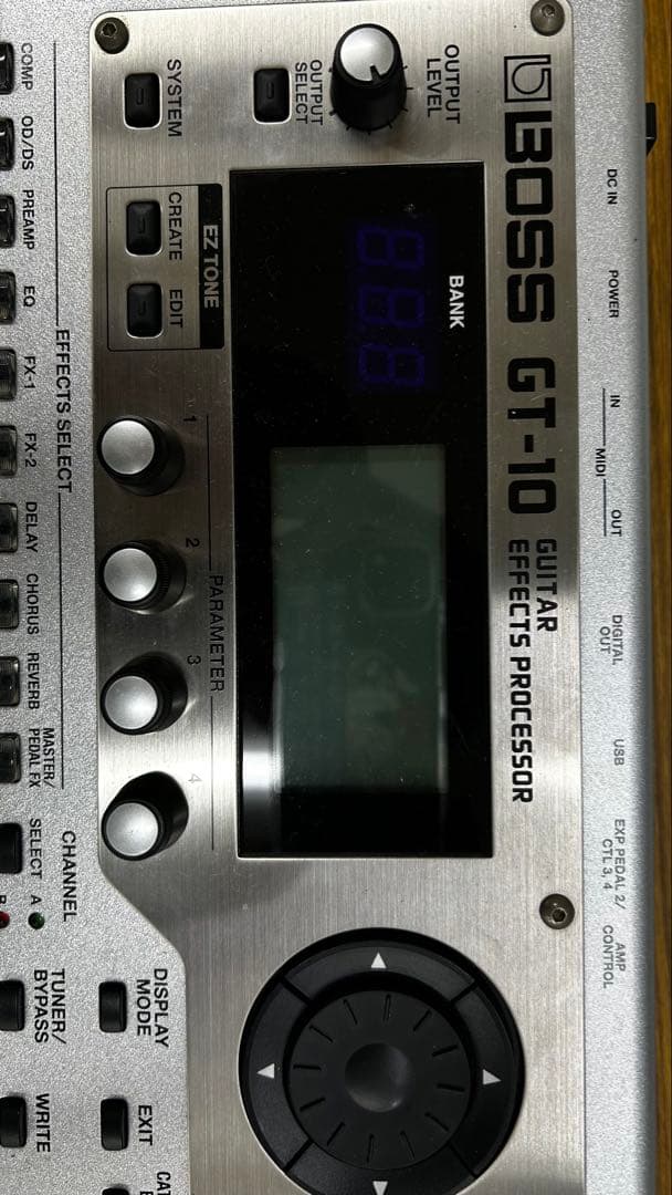 【美品】BOSS GT-10 ギターエフェクター【値下げ可能】
